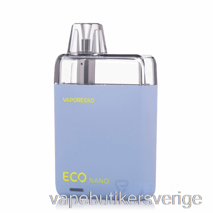 Vape Sverige Vaporesso Eco Nano Pod System Dimmigt Blå